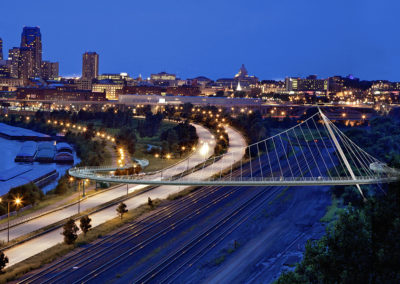 Bruce Vento Regional Trail Pedestrian Bridge – Saint Paul, MN