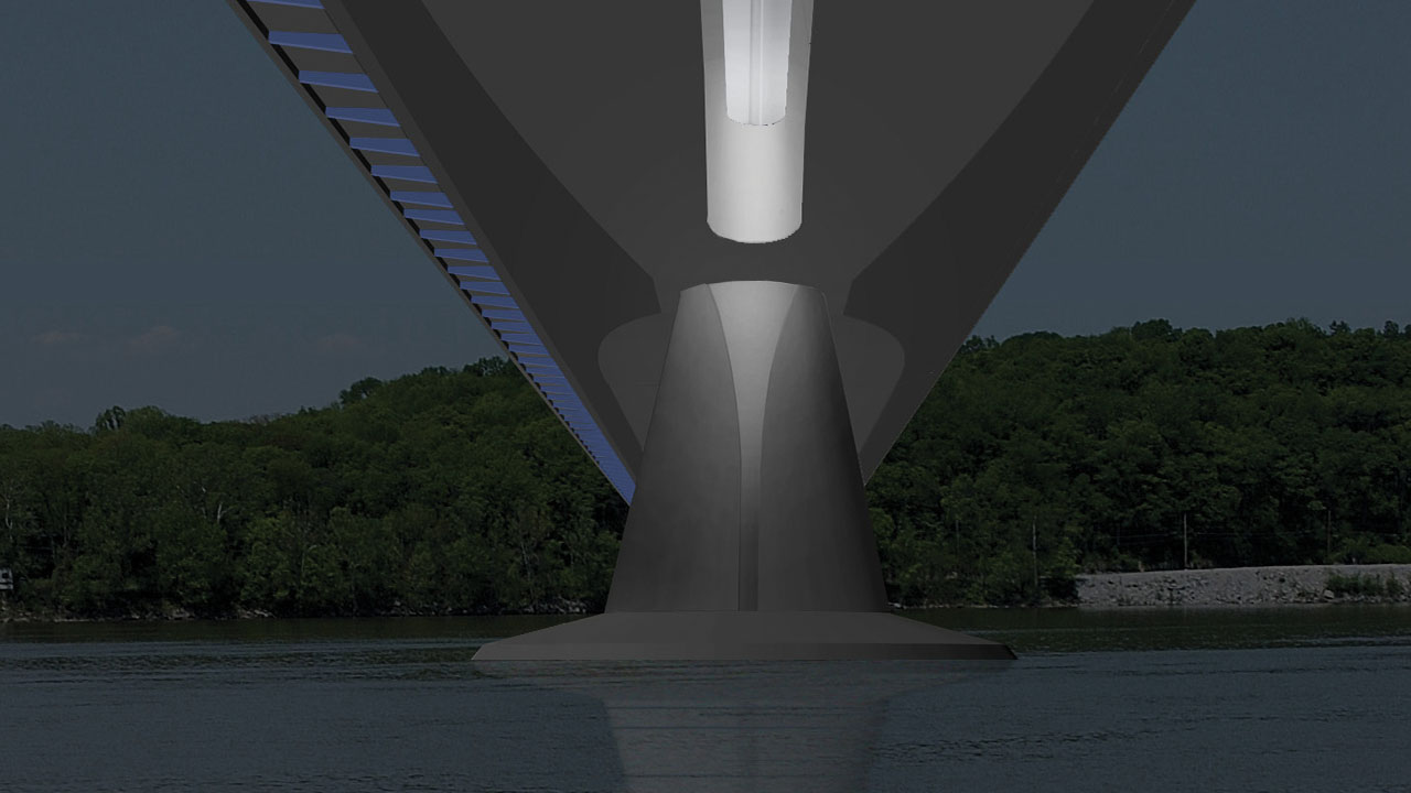 Ohio River East End Bridge - Louisville KY F