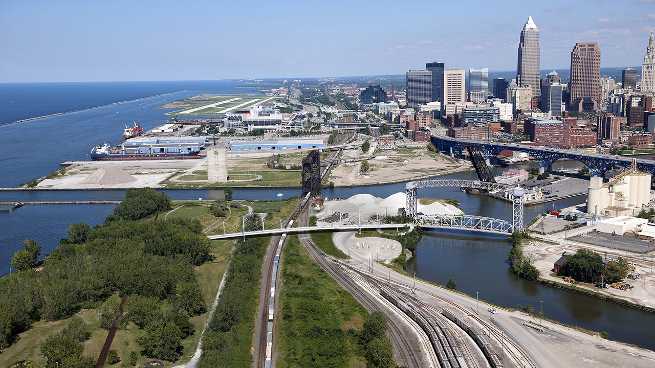 Wendy Park Pedestrian Bridge - Cleveland, OH